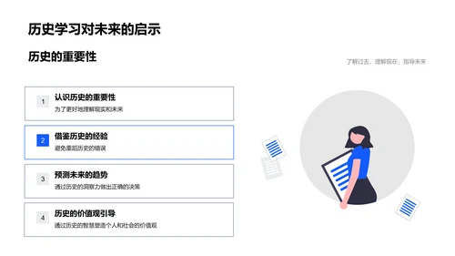 历史学科解析讲座PPT模板
