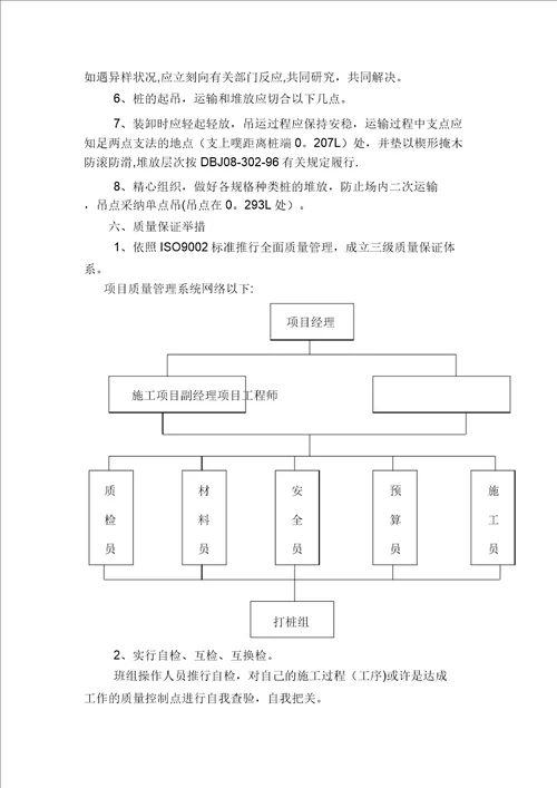 板桩施工方案