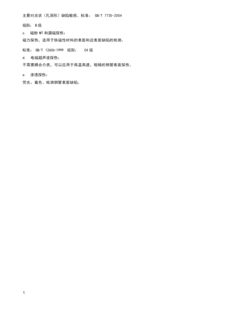 镀锌钢管验收标准及壁厚重量.docx