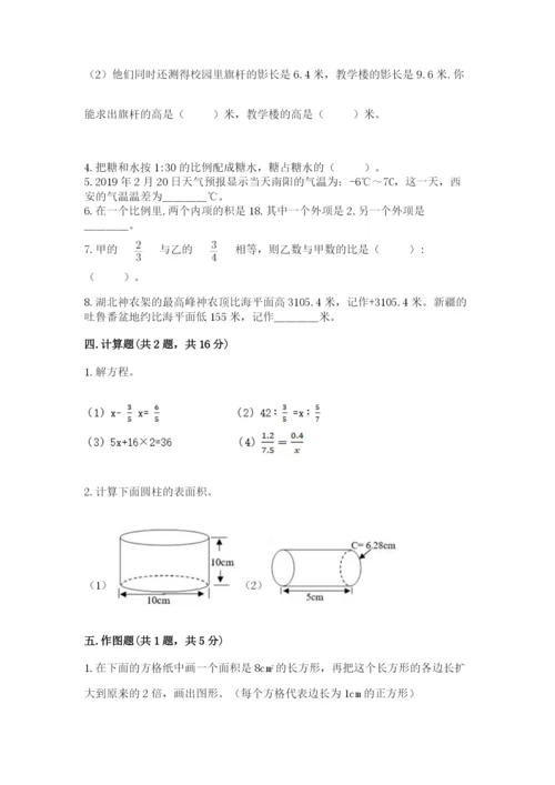 北师大版六年级下册数学期末测试卷含下载答案.docx