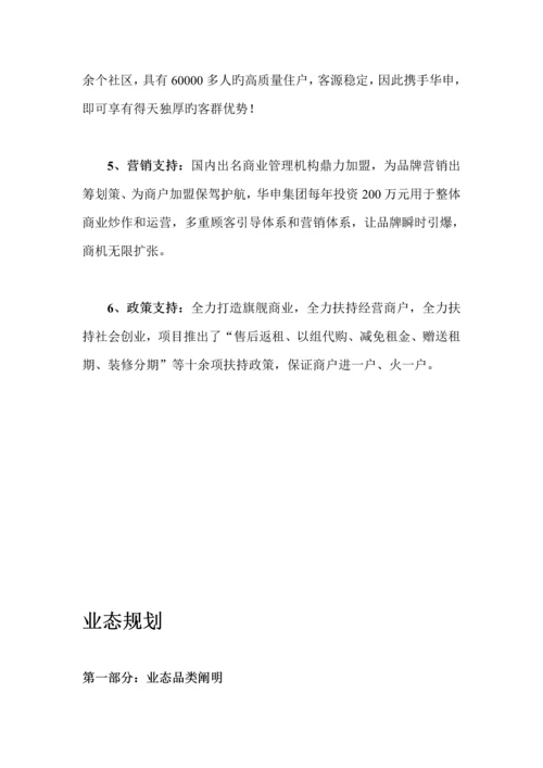 华申理想大道招商专题方案.docx