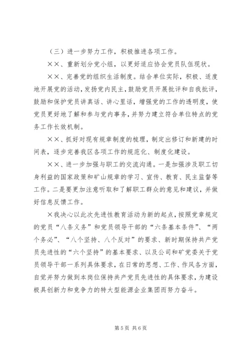 支部书记党性分析材料.docx