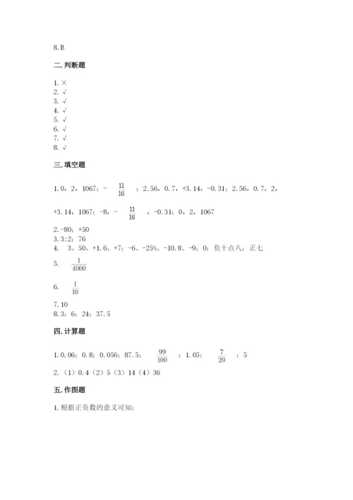 冀教版小升初数学模拟试卷精品【夺冠】.docx