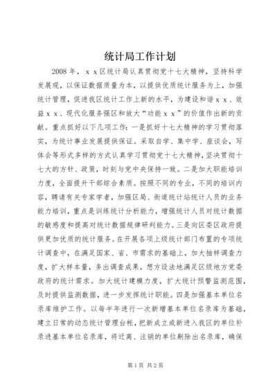 统计局工作计划 (19).docx