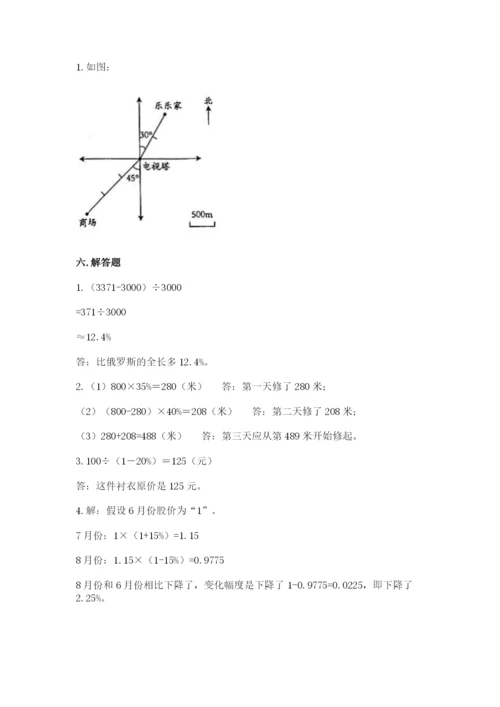 周口市小升初数学测试卷新版.docx