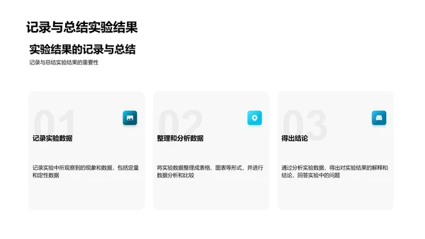 实验科学教学PPT模板