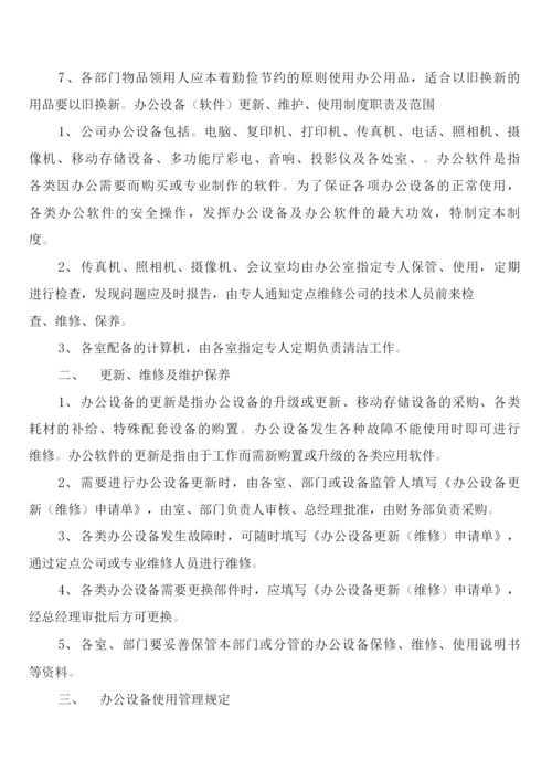 办公用品管理制度(4篇).docx