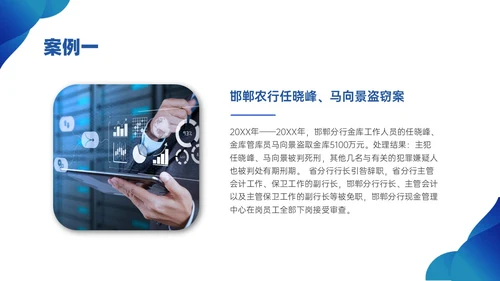 蓝色简约商务银行合规培训PPT课件