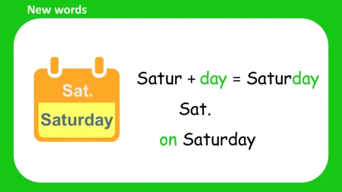 Unit 2 My week Part A Let's learn课件 （共45张PPT）