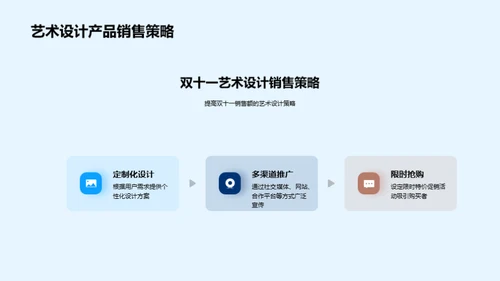 双十一艺术设计驱动销售