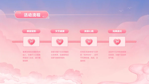 简约渐变古风插画七夕活动策划营销提案