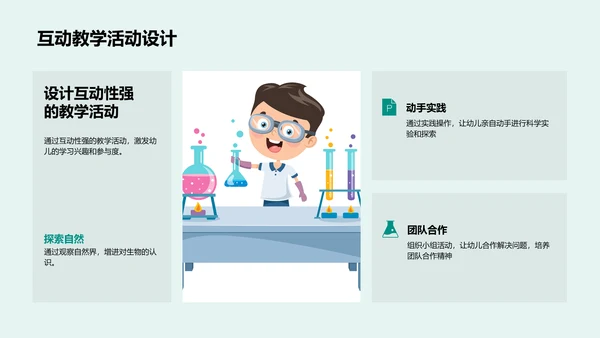 幼教科学启蒙实践PPT模板