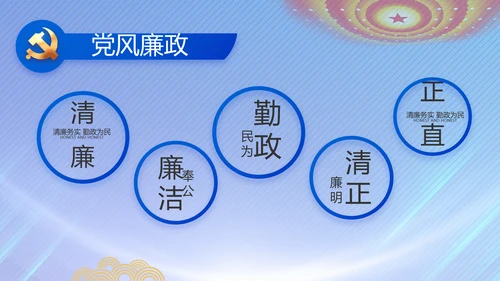 党风廉政建设和反腐败工作专题会议PPT
