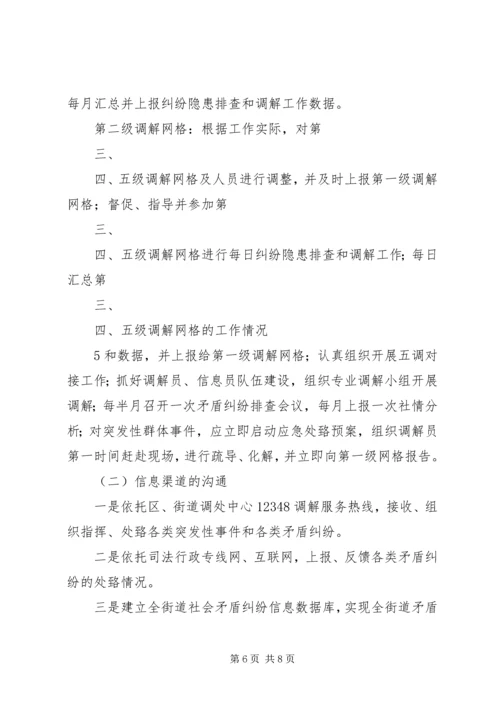 街道调解网格化建设工作实施方案.docx