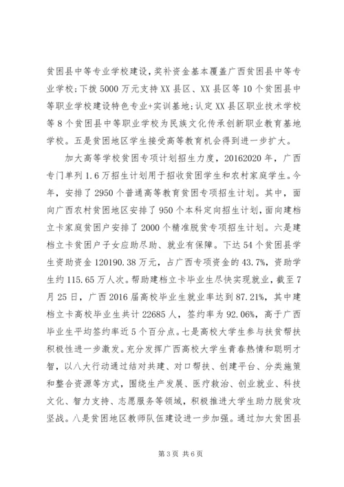 学习精准扶贫会议心得体会范文.docx
