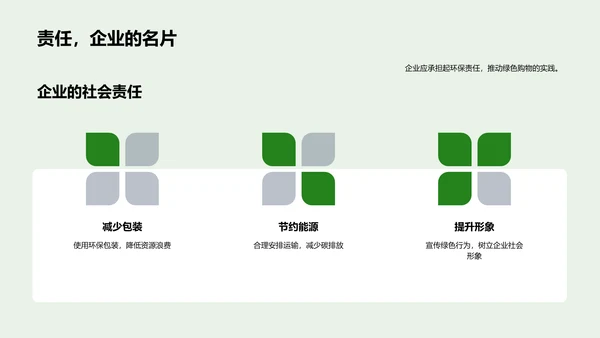 绿色商业，双赢未来