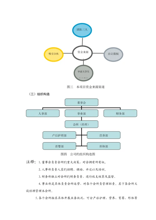 月子会所筹备商业模式及商业综合计划书.docx