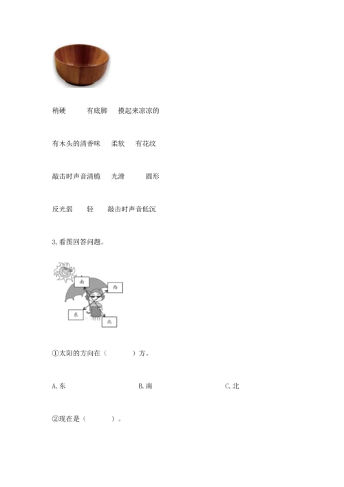 教科版科学二年级上册《期末测试卷》精华版.docx