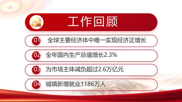 红色简约党支部工作演讲动态PPT