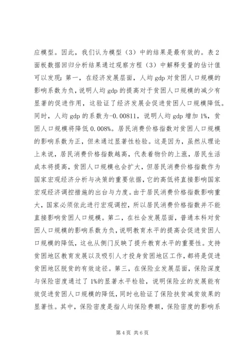 保险扶贫减贫效果分析.docx