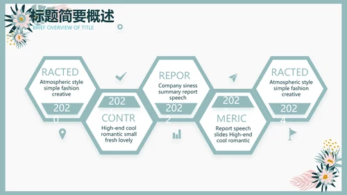 极简水彩风青春期早恋主题教育PPT动态模板