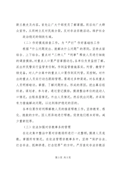 高壁小学安全集中整治方案 (2).docx