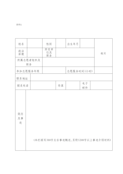 关于开展最美志愿者-最佳志愿服务项目-最佳志愿服务组织宣传推介活动的通知.docx