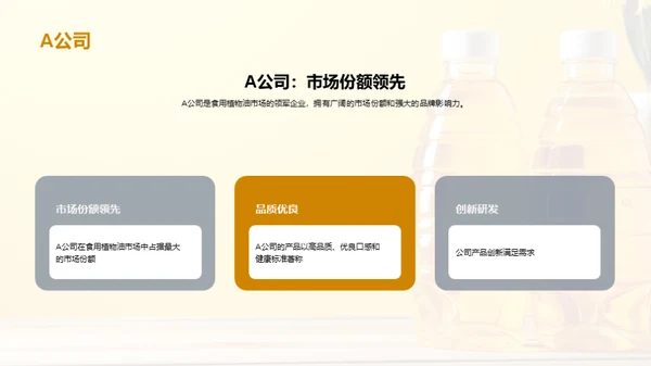 揭秘食用植物油市场