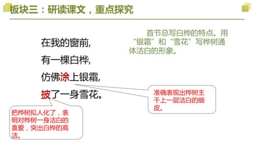 部编版2022-2023学年四年级语文下册大单元教学  第三单元    课件
