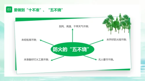 森林大火防范于未然ppt模板