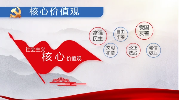 奋进新时代七一讲话ppt党课