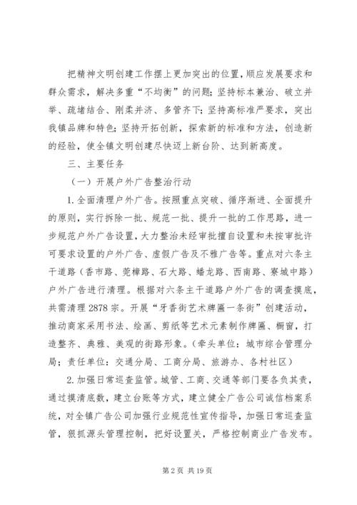 乡镇文明创建整治提升行动方案.docx