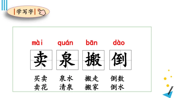统编版语文二年级下册第七单元复习（课件）