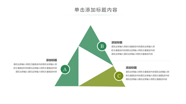 绿色唯美水彩清新工作总结述职报告PPT模板