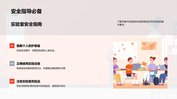 科学实验学习报告PPT模板