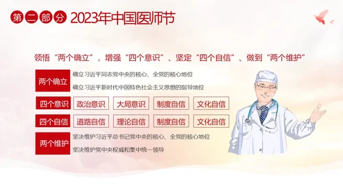 中国医师节第六个医师节勇担健康使命PPT课件