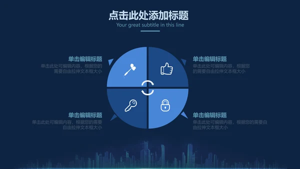 未来科技项目计划书通用PPT模板