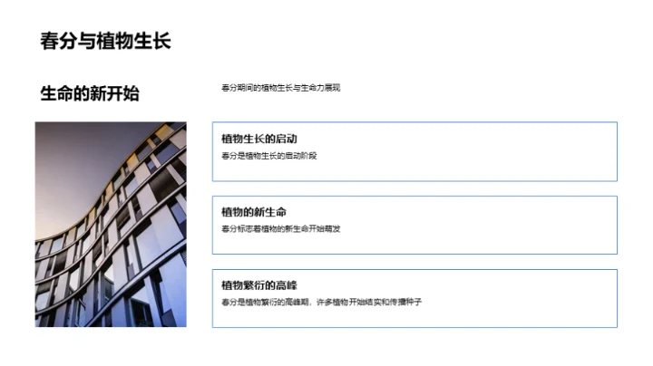 春分现象与生态