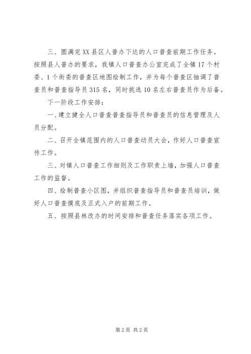 人口普查阶段性工作总结.docx