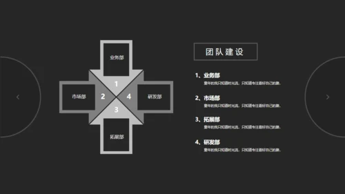 酷黑色高端商务个人简历通用PPT模板