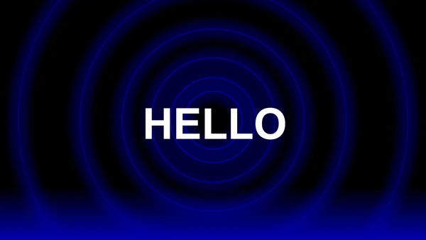 欧美风HELLO快闪通用PPT模板