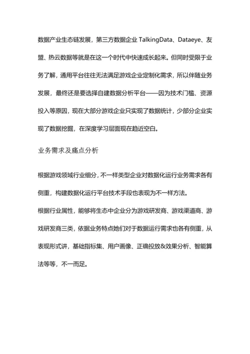 行业解决专项方案游戏数据运营解决专项方案.docx
