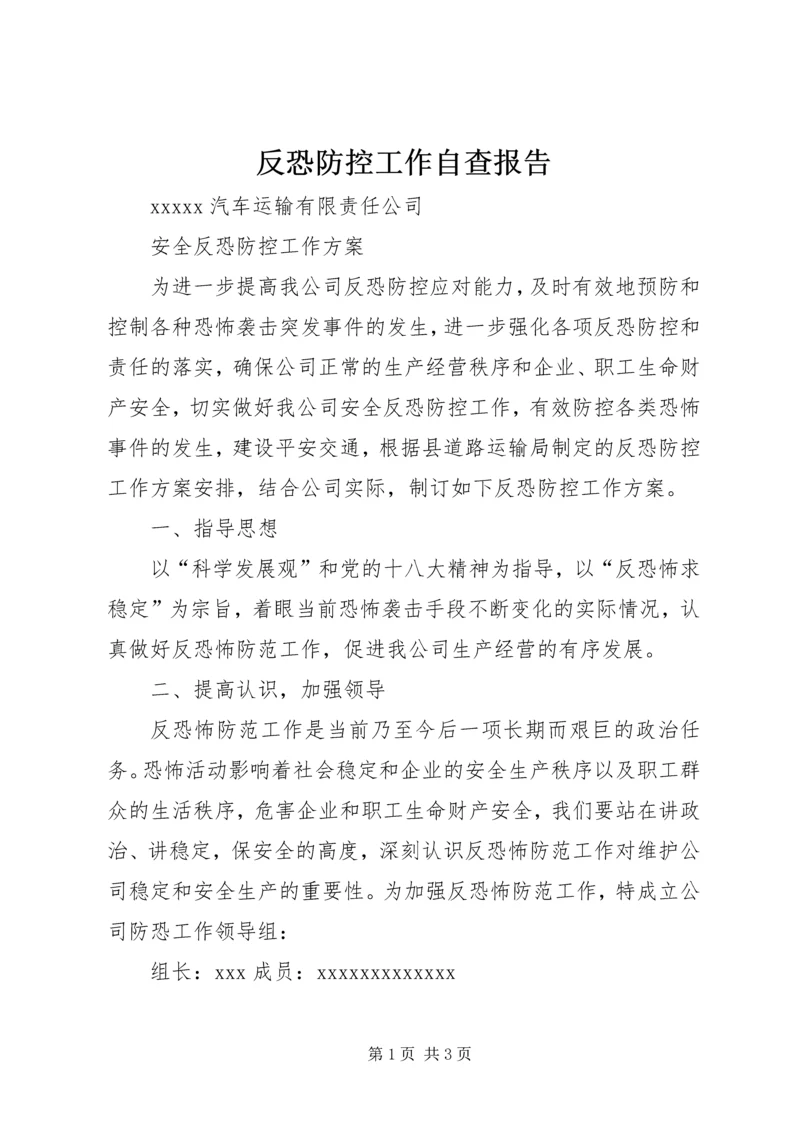 反恐防控工作自查报告 (2).docx