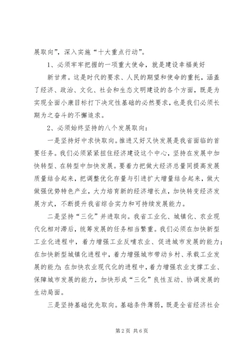 认真开展学习XX省第十二次党代会 (3).docx