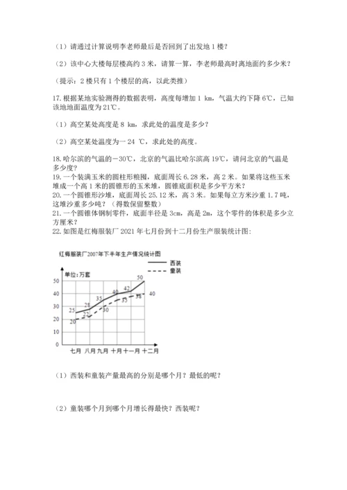 六年级小升初数学应用题50道附答案（达标题）.docx