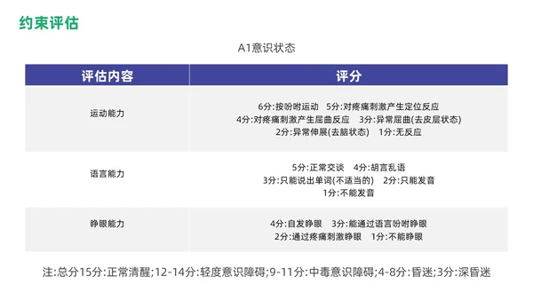 商务蓝色绿色渐变住院患者身体约束护理培训PPT医疗