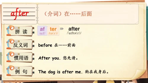 Unit 1 Meeting new people 单词导学课件(共25张PPT)