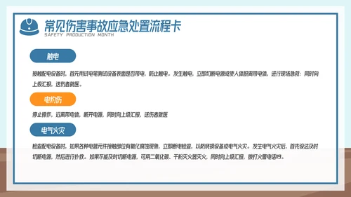 全国企业安全生产月宣传教育主题PPT模板