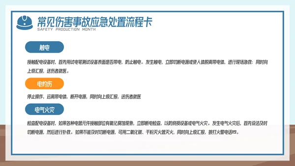 全国企业安全生产月宣传教育主题PPT模板