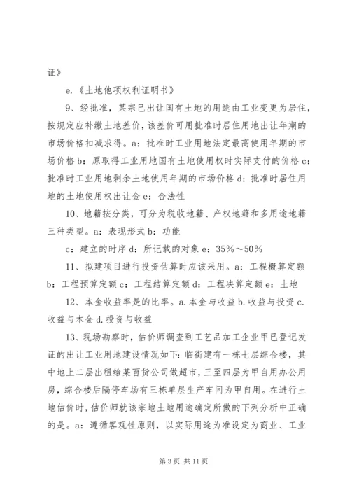 土地估价报告审核 (2).docx